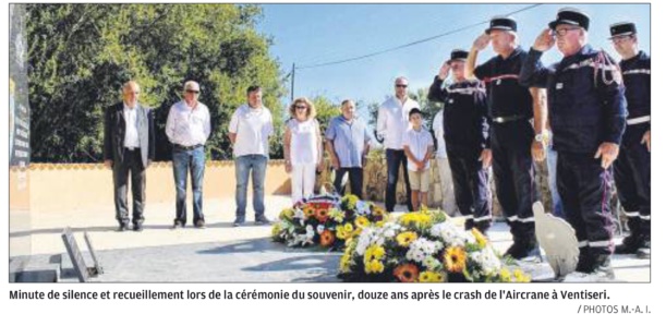 Il y a 12 ans, le sacrifice des pilotes de l'Aircrane Il y a 12 ans, le sacrifice des pilotes de l'Aircrane