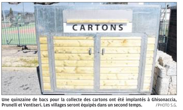 Un nouveau pas de franchi dans la collecte des déchets Un nouveau pas de franchi dans la collecte des déchets