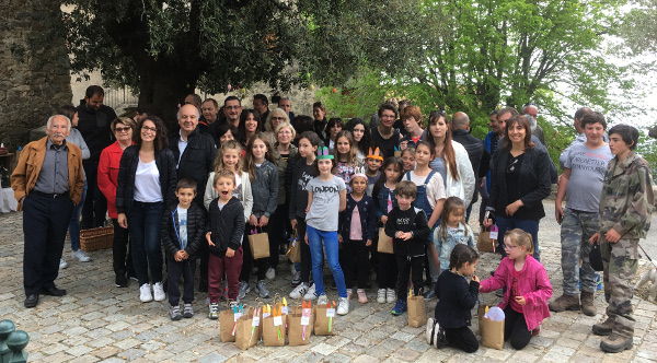 Du chocolat et des jeux pour petits et grands enfants