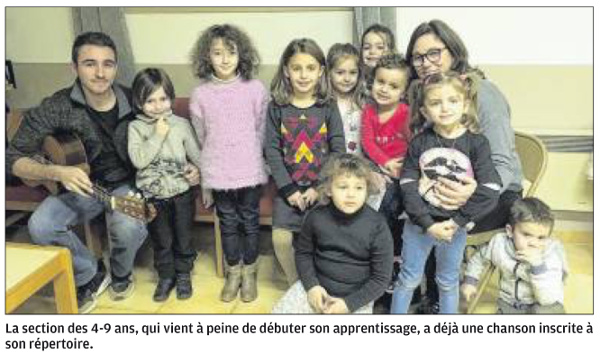 Le jeune atelier de chant corse a déjà fait des petits