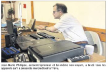 Les nouvelles technologies au secours des déficients visuels Les nouvelles technologies au secours des déficients visuels