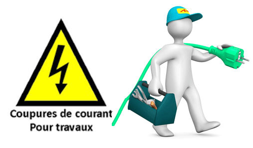 Coupure EDF à Ventiseri village
