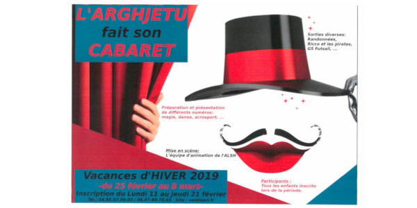 En février, l'Arghjetu fait son cabaret