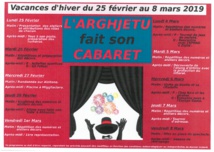 En février, l'Arghjetu fait son cabaret