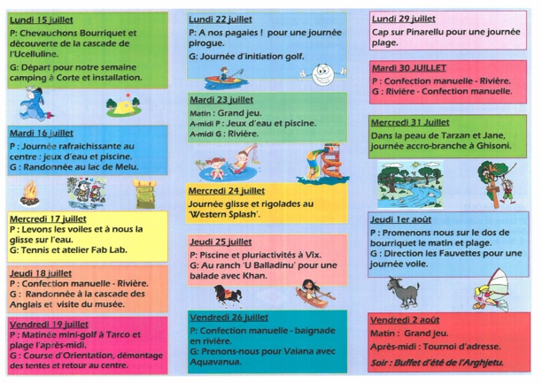 Plongeons dans l'univers Disney cet été à l'Arghjetu Plongeons dans l'univers Disney cet été à l'Arghjetu