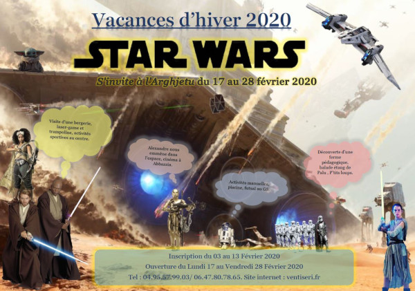 Star Wars et Carnaval à l'Arghjetu Star Wars et Carnaval à l'Arghjetu