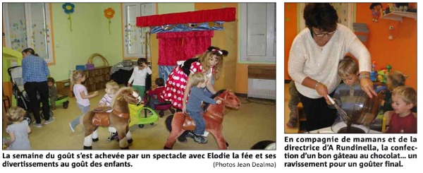 A Rundinella éveille les papilles des plus jeunes A Rundinella éveille les papilles des plus jeunes