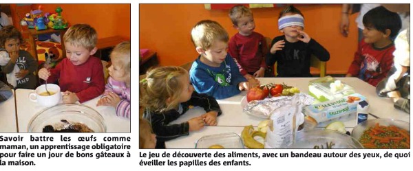 A Rundinella éveille les papilles des plus jeunes A Rundinella éveille les papilles des plus jeunes
