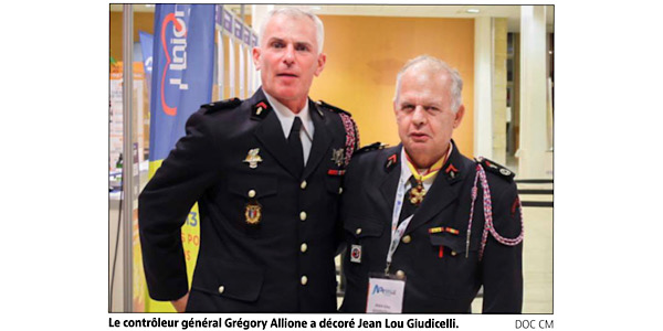 « Loulou » Giudicelli décoré de la médaille de la reconnaissance fédérale