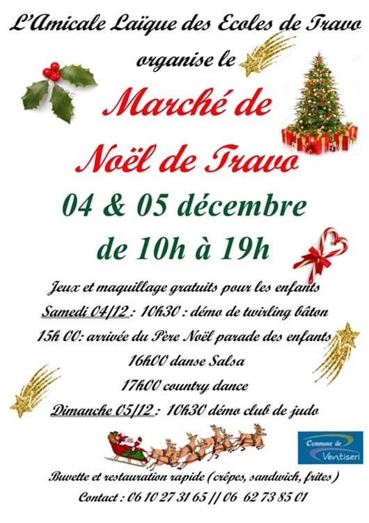 Marché de Noel de Travo Marché de Noel de Travo