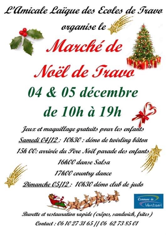 Marché de Noel de Travo