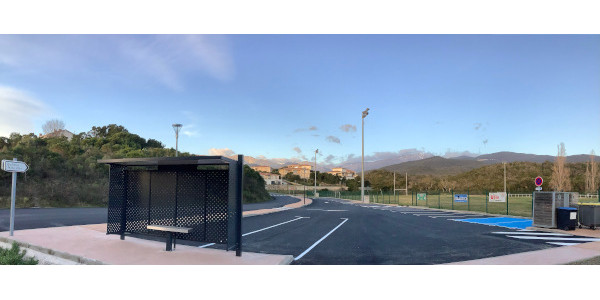 Aménagement des abords du stade de Travu Aménagement des abords du stade de Travu