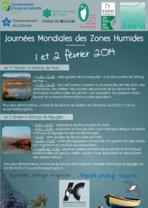 Journées Mondiales des Zones Humides Journées Mondiales des Zones Humides
