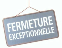 Fermeture exceptionnelle de la Mairie