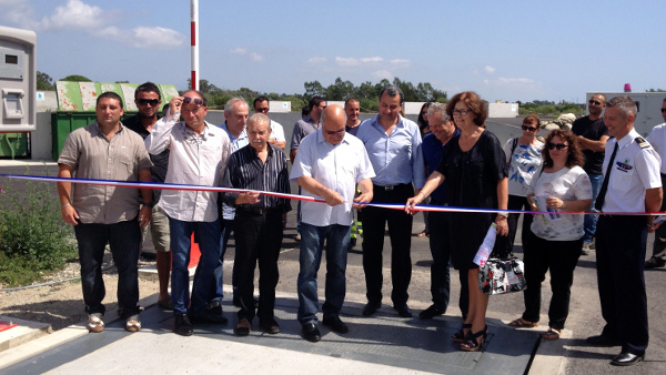 Inauguration de la nouvelle recyclerie de Ventiseri