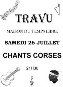 Soirée Chants Corse à Travu