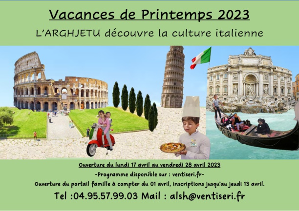 ALSH L'ARGHJETU : Printemps 2023