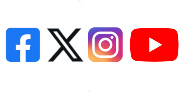 Suivez nous sur les réseaux sociaux Suivez nous sur les réseaux sociaux