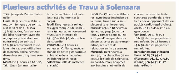 Nouveau bureau et projets pour l'AS intercommunale Nouveau bureau et projets pour l'AS intercommunale