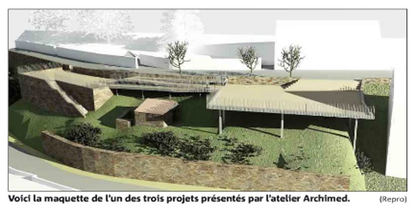 La future place du village se dessine et s'affine