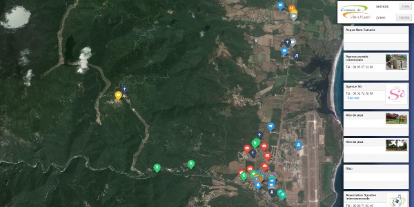 Carte interactive de la commune Carte interactive de la commune