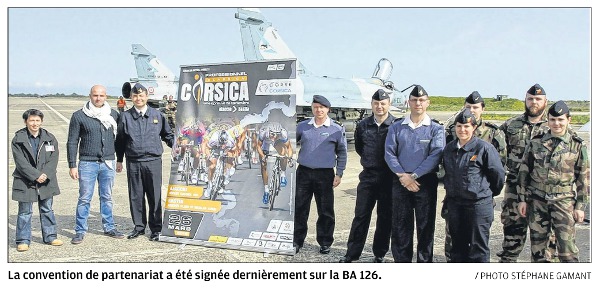 La Base aérienne 126 partenaire de la Classica Corsica La Base aérienne 126 partenaire de la Classica Corsica