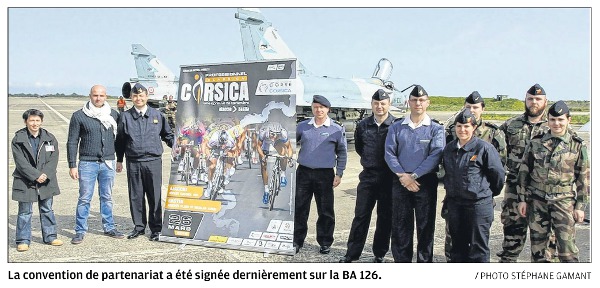 La Base aérienne 126 partenaire de la Classica Corsica