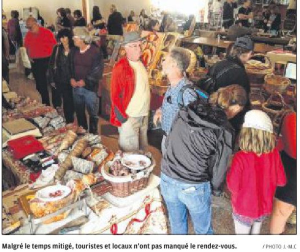 Une sixième journée de l'artisanant en fête humide...mais réussie