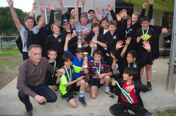 Le RCA (Ajaccio 1) après une brillante prestation d'ensemble sur le terrain, a remporté le trophée pour la deuxième année consécutive