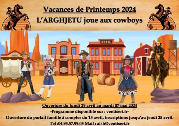 ALSH L'ARGHJETU : Printemps 2024 ALSH L'ARGHJETU : Printemps 2024