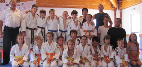 Les judokas de Travo à la fête Les judokas de Travo à la fête
