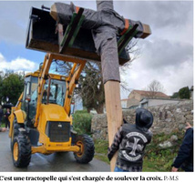 Ventiseri : le Semper Immota Corsica offre une croix au village Ventiseri : le Semper Immota Corsica offre une croix au village