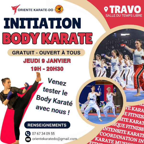 Le Body Karaté arrive sur Travo ! Le Body Karaté arrive sur Travo !