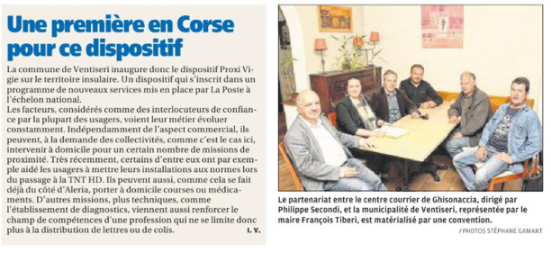 Quand les facteurs renforcent leur rôle de relais social Quand les facteurs renforcent leur rôle de relais social