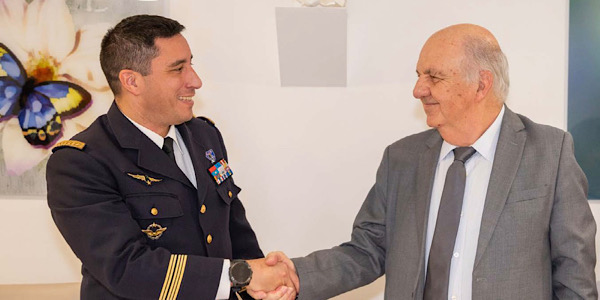 Ventiseri et la BA 126 gravent leur alliance dans le marbre