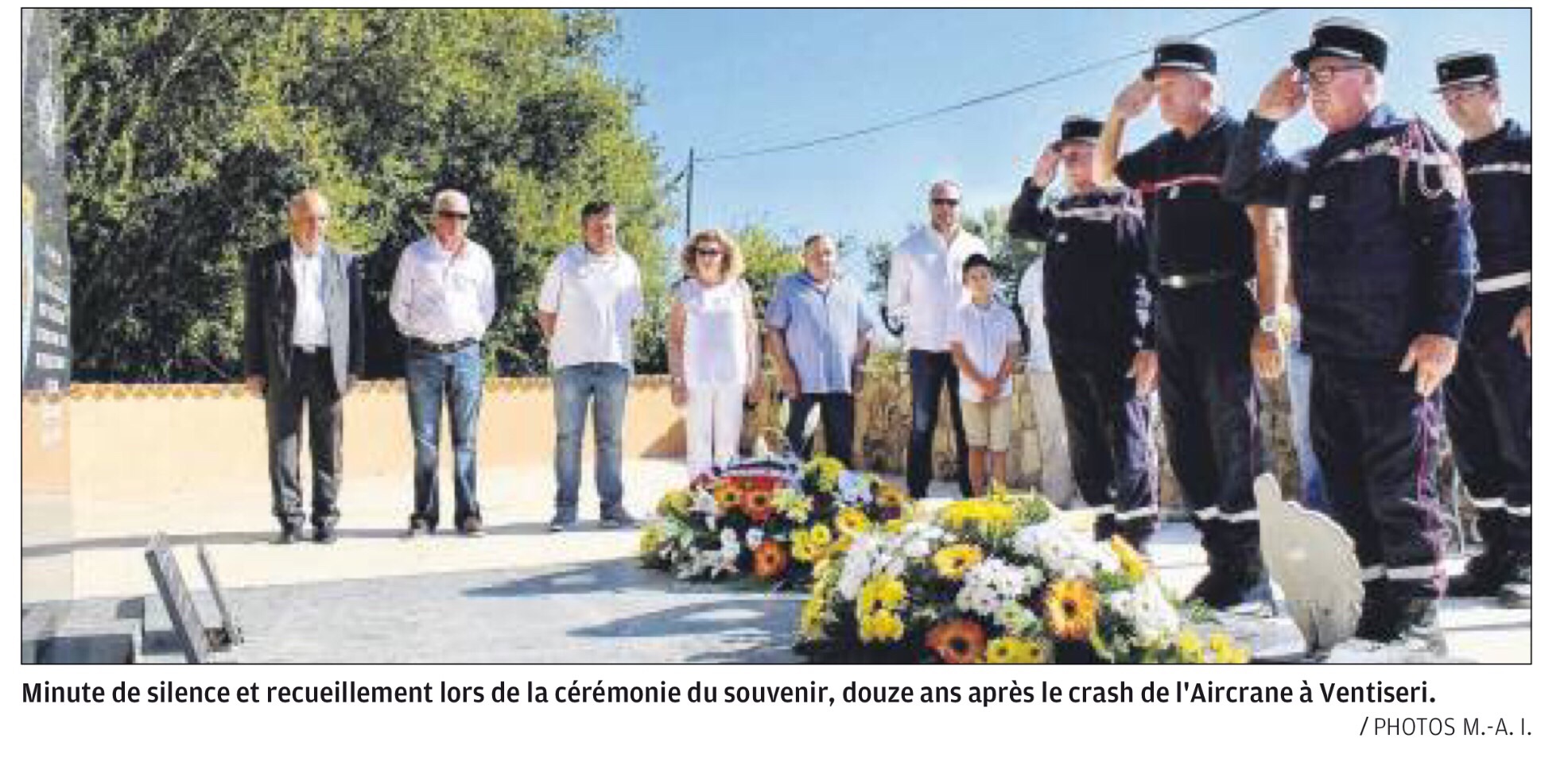 Il y a 12 ans, le sacrifice des pilotes de l'Aircrane