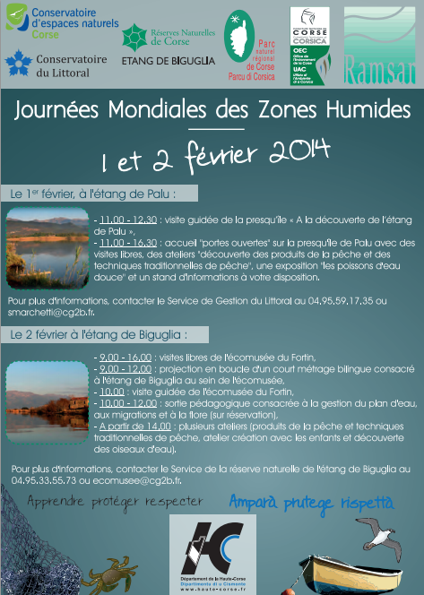 Journées Mondiales des Zones Humides