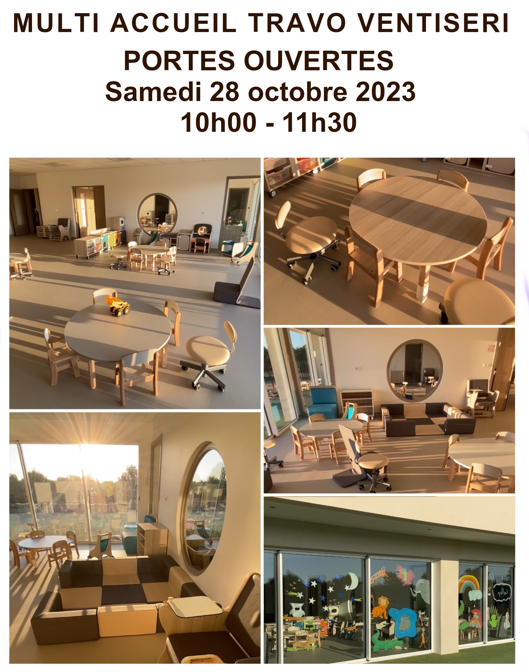Matinée portes ouvertes du multi accueil