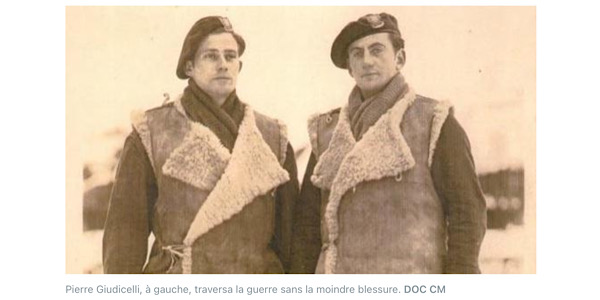 Pierre Giudicelli, héros de guerre à 19 ans