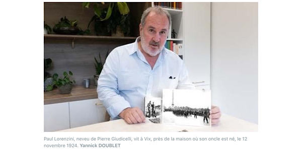 Pierre Giudicelli, héros de guerre à 19 ans