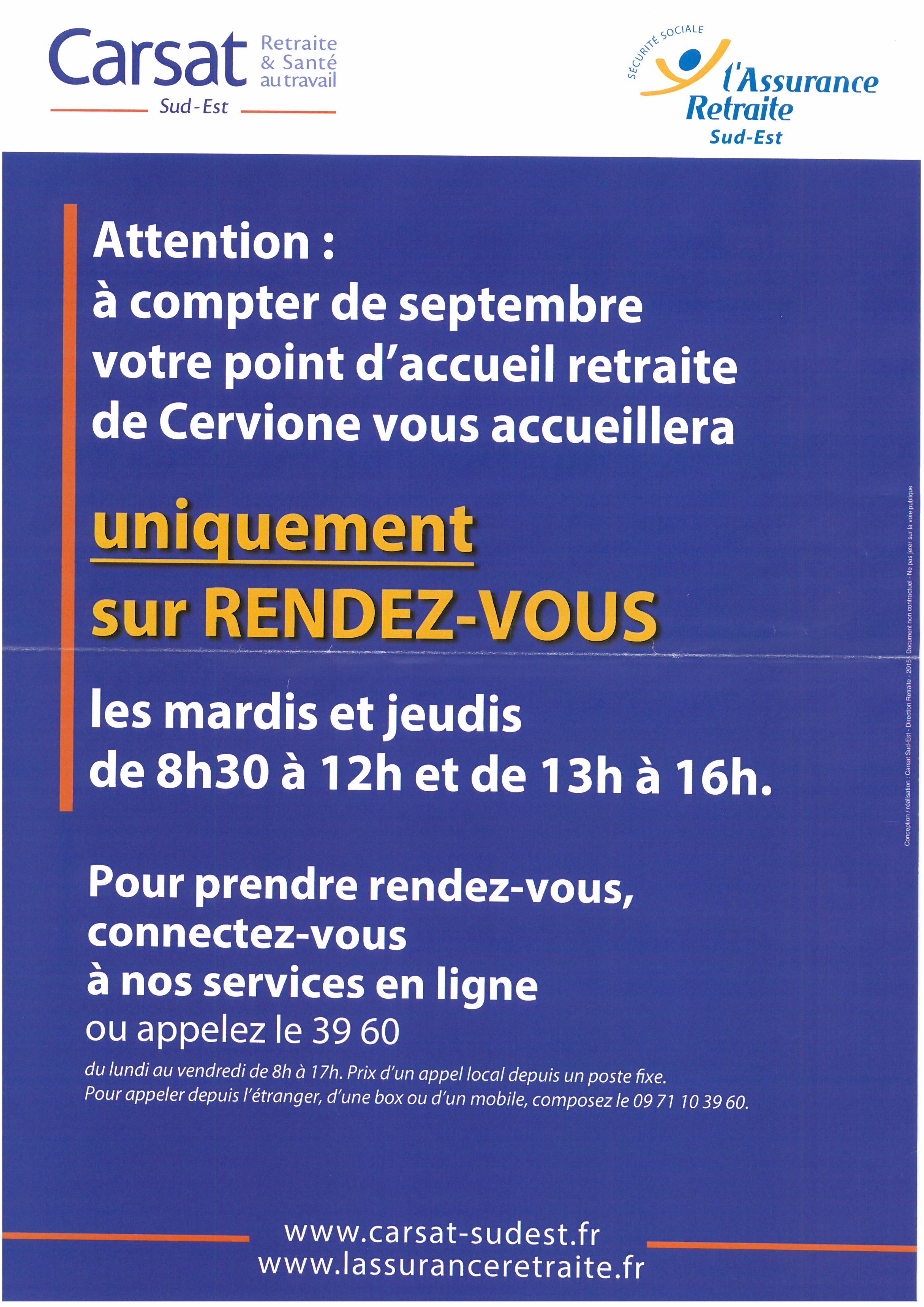 Point Accueil Retraite De Cervione