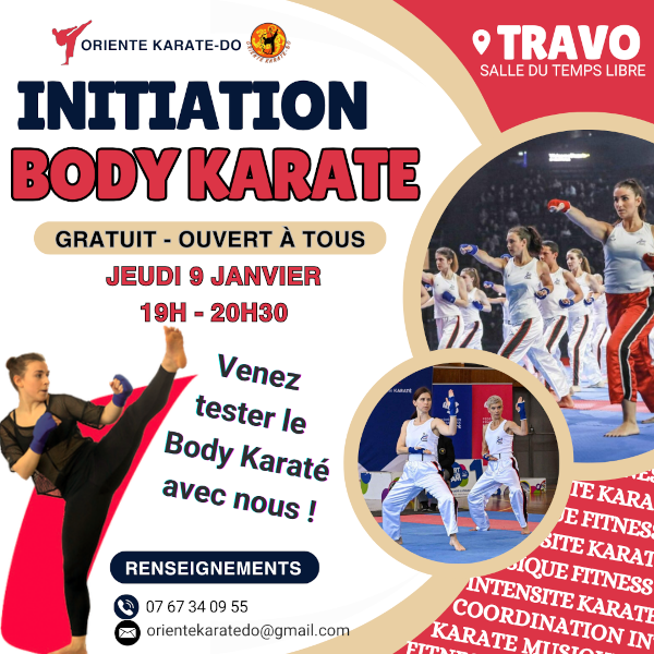 Le Body Karaté arrive sur Travo !