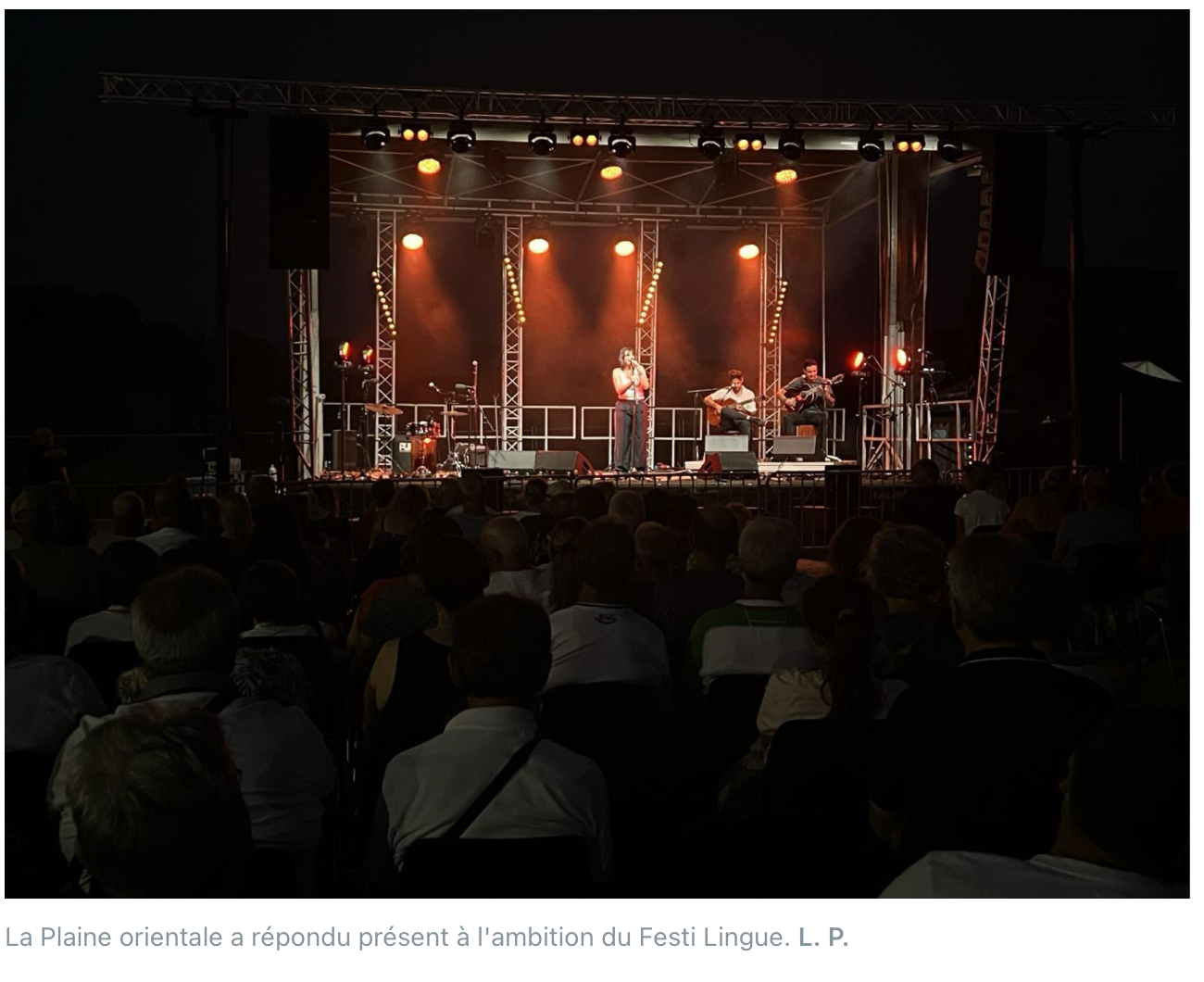 La première édition du Festi Lingue a trouvé son public à Ventiseri