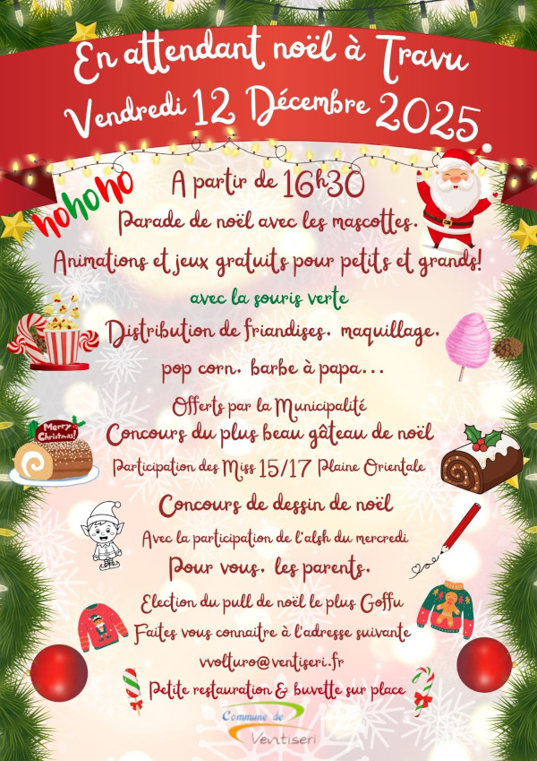 En attendant Noël à Travu