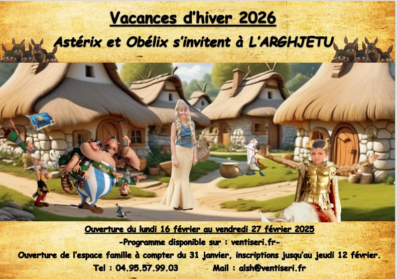 ALSH L'ARGHJETU : Février 2026