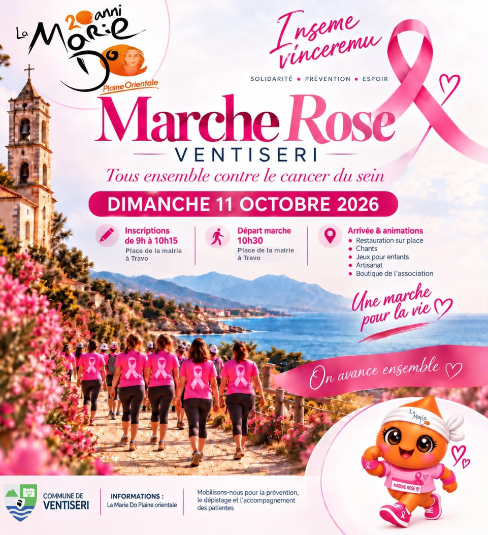 Marche rose - La Marie Do - dimanche 11 octobre 2026