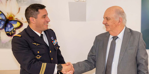 Ventiseri et la BA 126 gravent leur alliance dans le marbre