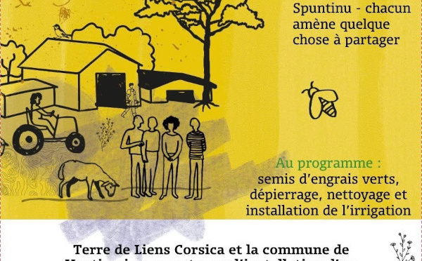 Terre de Liens Corsica et la commune de Ventiseri oeuvrent pour l'installation d'un nouveau projet maraîcher