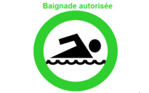Baignade autorisée