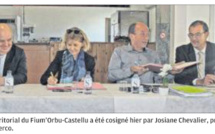 Signature du projet alimentaire territorial du Fium’Orbu-Castellu